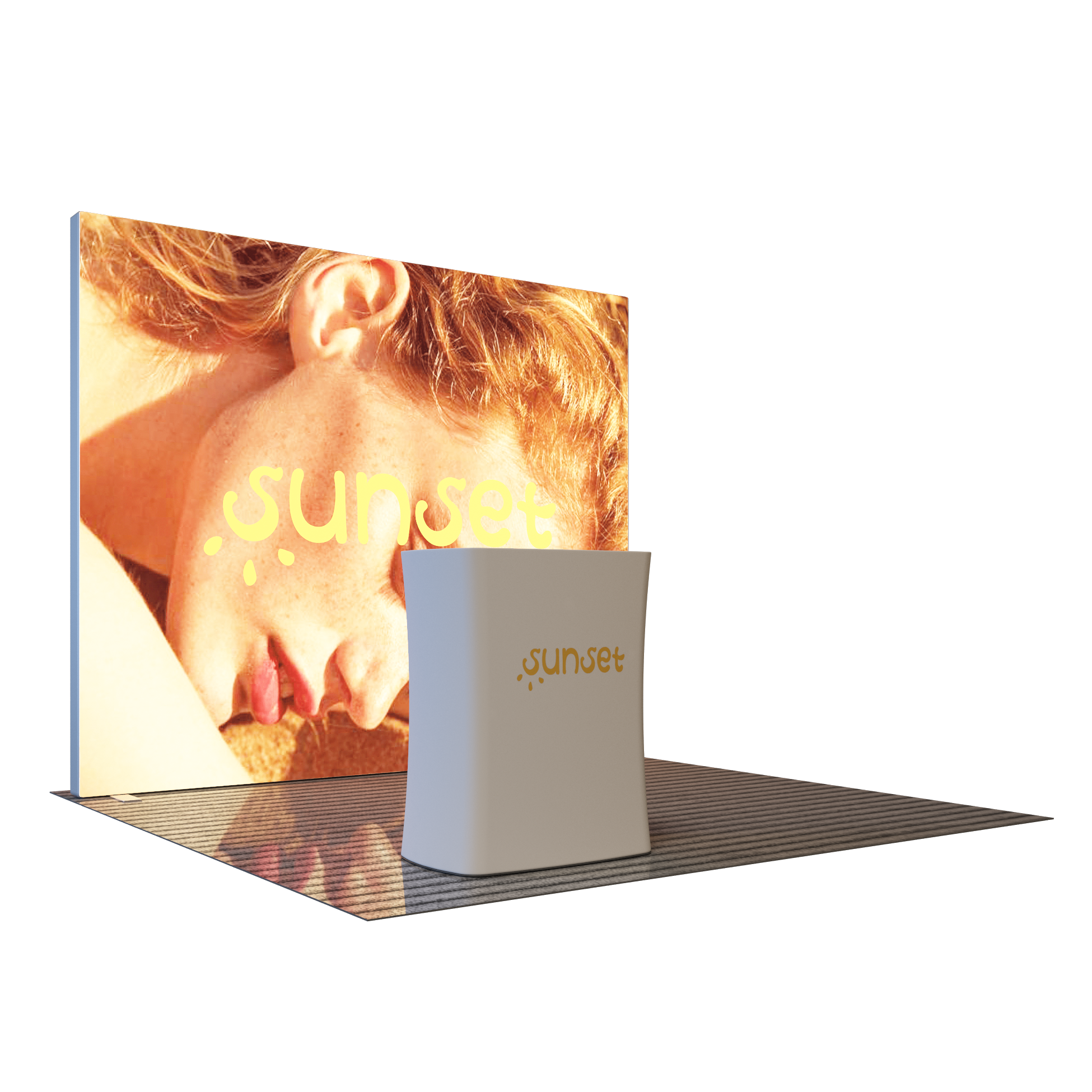 Premier 10x10 Exhibition Booth - Model 3