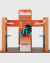 Modular Booth Kits 20ft x 20ft - Model 15