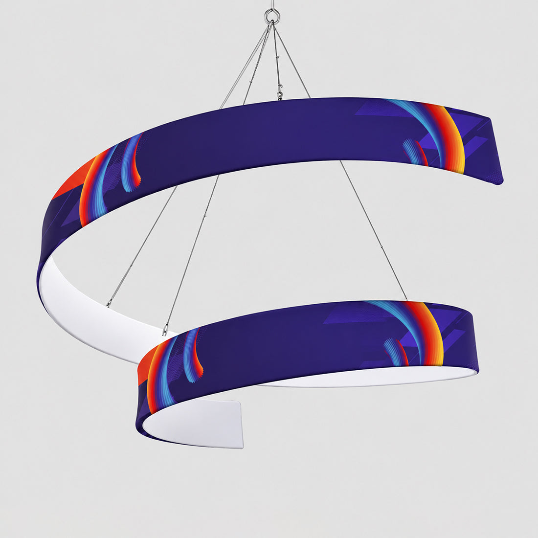 Spiral Hanging Banner