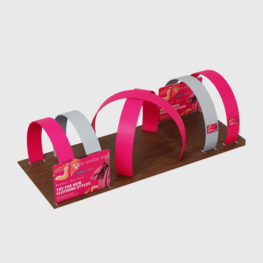 Modular Booth Kits 40ft x 20ft - Model 1