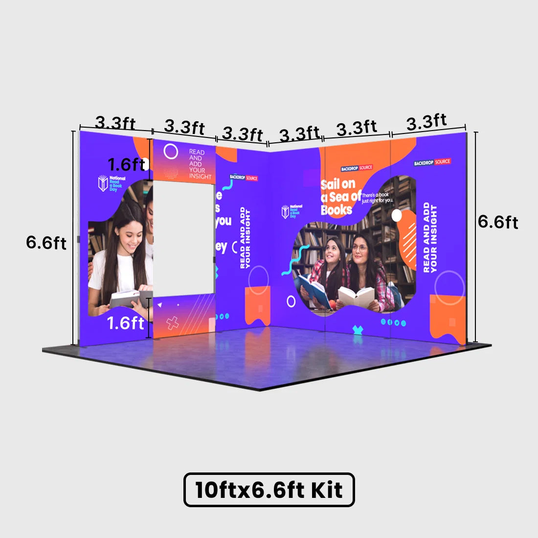 Foldable SEG Exhibition Display - Model 12