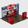 Présentoir portable 6,10 m x 3,05 m - Modèle 7 