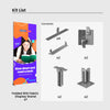 Foldable SEG Exhibition Display - Model 12