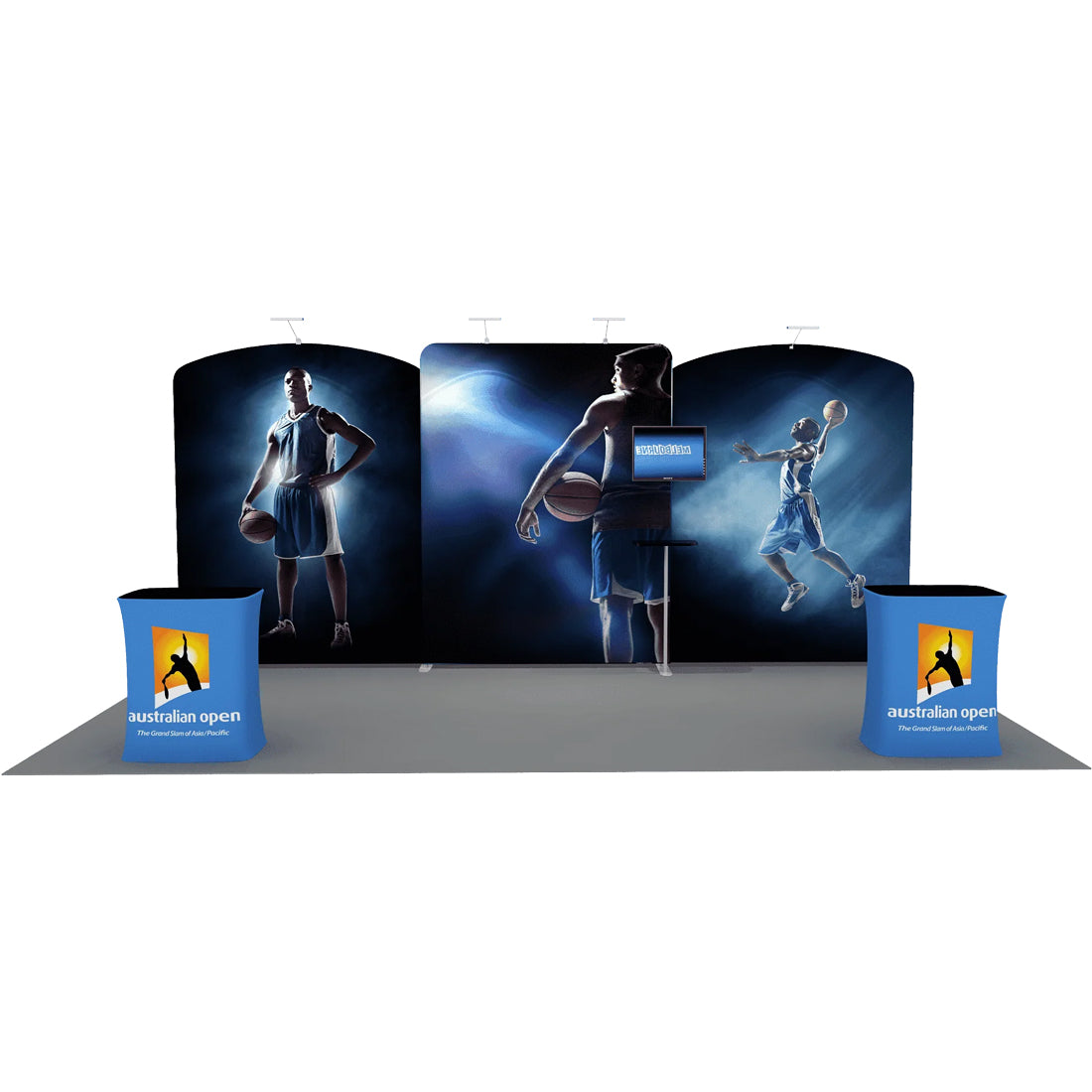 Portable Exhibit Display 20ft x 10ft - Model 10
