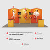 Portable Exhibit Display 20ft x 10ft - Model 11
