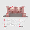 Présentoir portable 6 m x 3 m - Modèle 3 