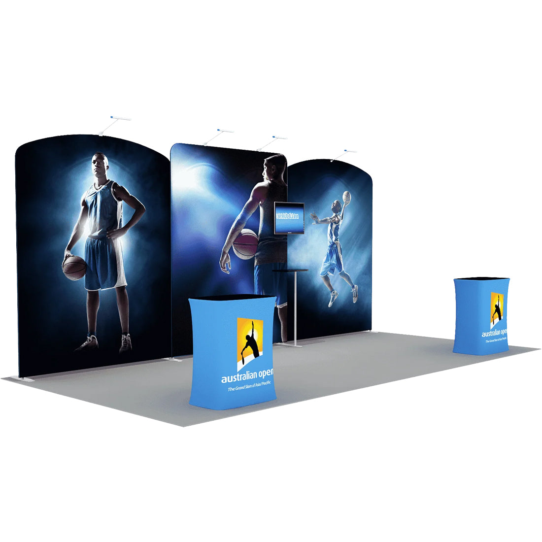 Portable Exhibit Display 20ft x 10ft - Model 10
