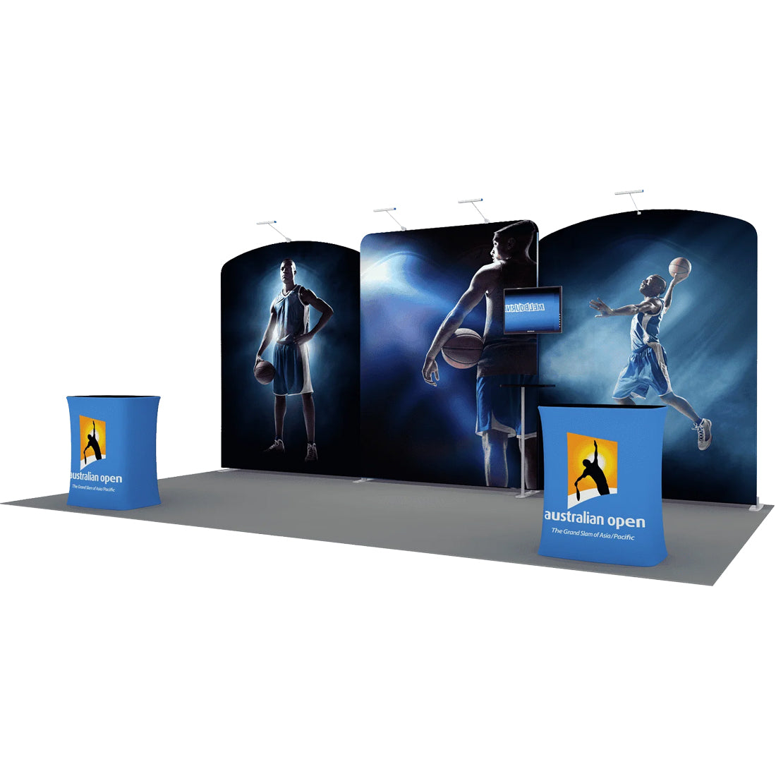 Portable Exhibit Display 20ft x 10ft - Model 10
