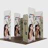 Magnetic Fabric Booth Display - Model 4 (10 x 10ft)