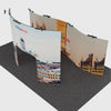 Présentoir portable 6,10 m x 3,05 m - Modèle 21 