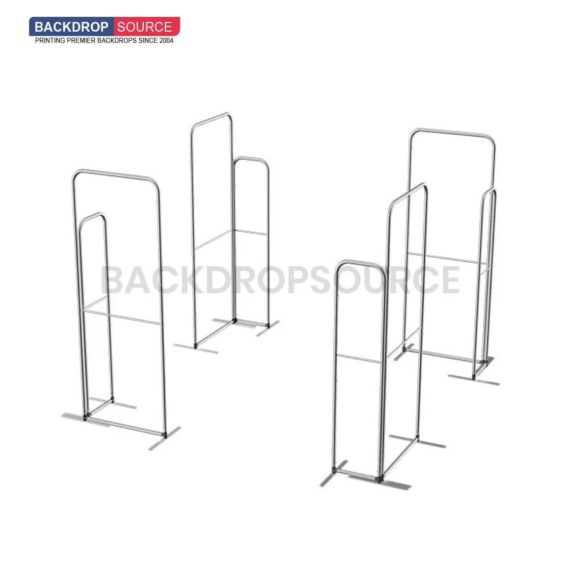 Magnetic Fabric Booth Display - Model 4 (10 x 10ft)