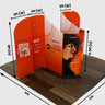 Magnetic Fabric Booth Display - Model 1 (13 x 10ft)