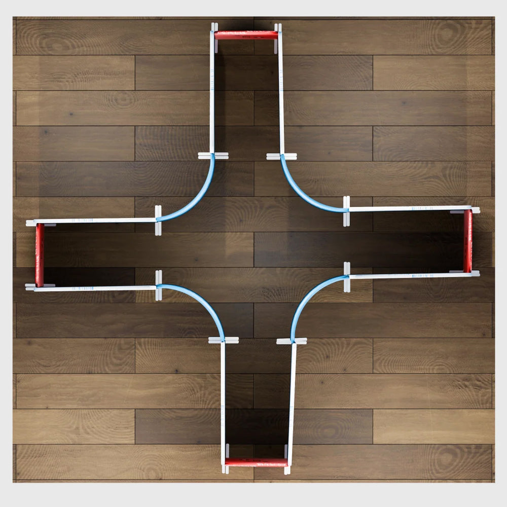 Magnetic Fabric Booth Display - Model 4 (13 x 13ft)