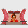 Présentoir portable 6,10 m x 3,05 m - Modèle 17 