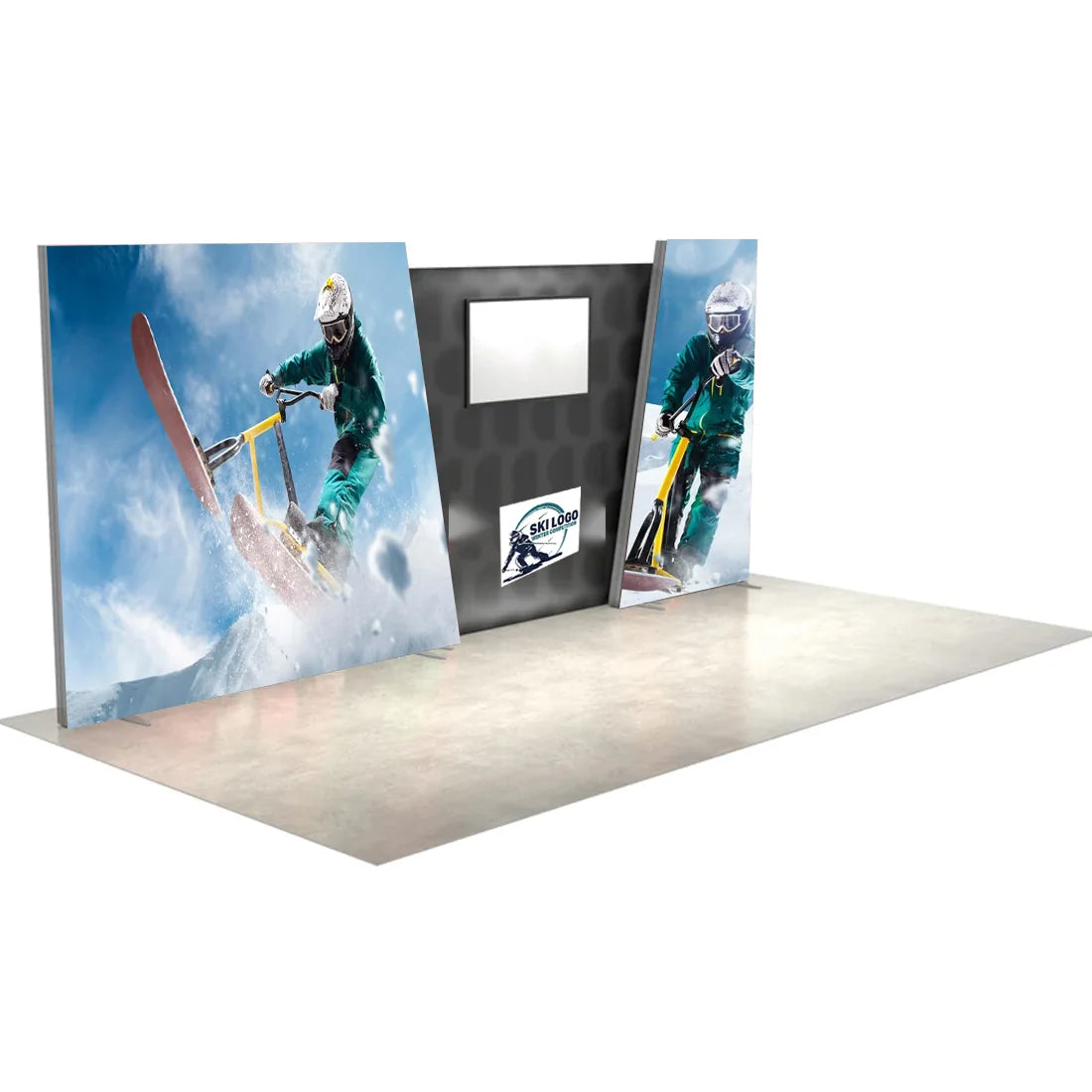 Illuminez votre exposition avec les panneaux SEG - 6 m x 3 m 