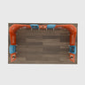 20x20 Magnetic Fabric Booth Wall with 13 Panels & Angled Sections