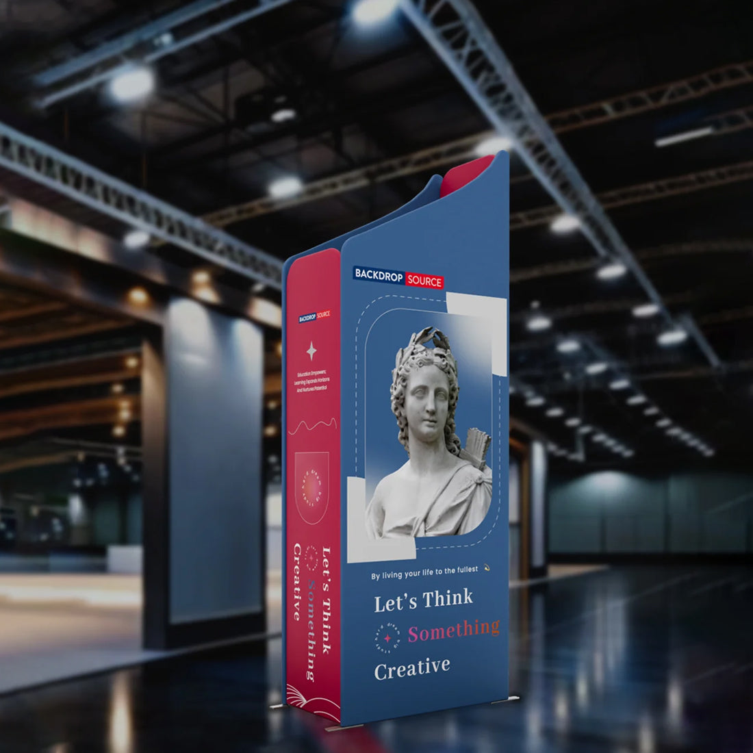 Magnetic Fabric Booth Display - Model 4 (6.5 x 6.5ft)