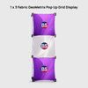 1 x 3 Fabric GeoMetrix Pop Up Grid Display