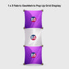 1 x 3 Fabric GeoMetrix Pop Up Grid Display