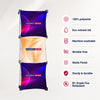 1 x 3 Fabric GeoMetrix Pop Up Grid Display