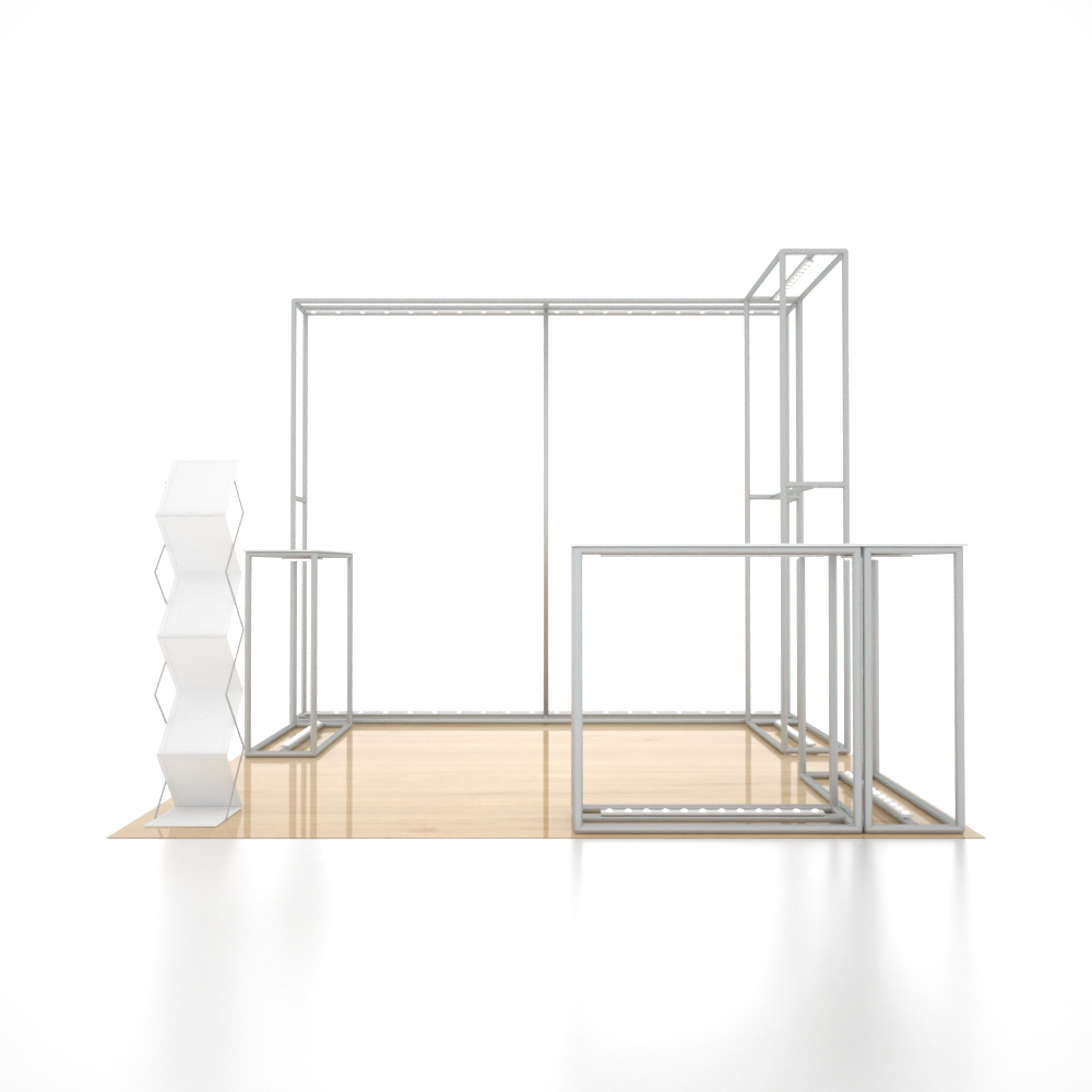 Portable Exhibit Display 10ft x 10ft - Model 42