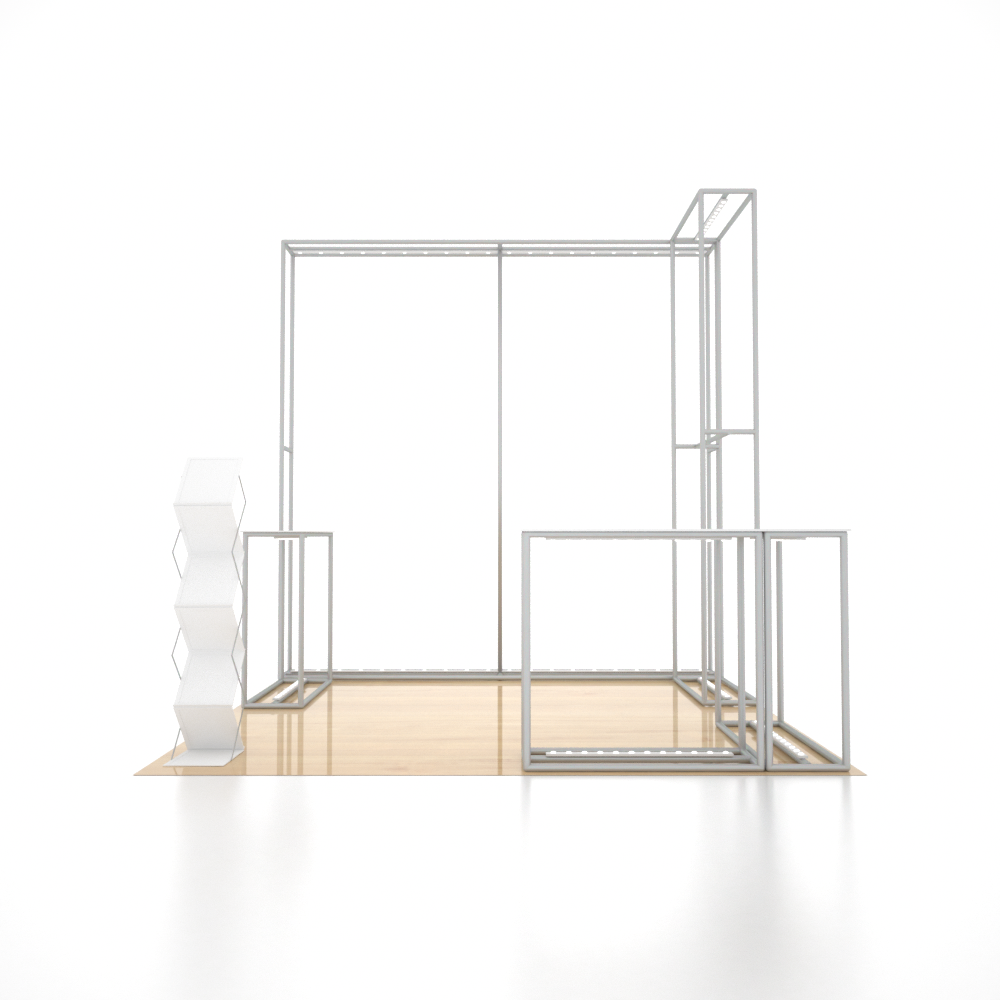 Portable Exhibit Display 10ft x 10ft - Model 42