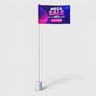 Duplex Printing Golf Flags
