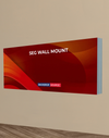 Wall-Mounted SEG Fabric Display – 3.15" & 4.7" Depth