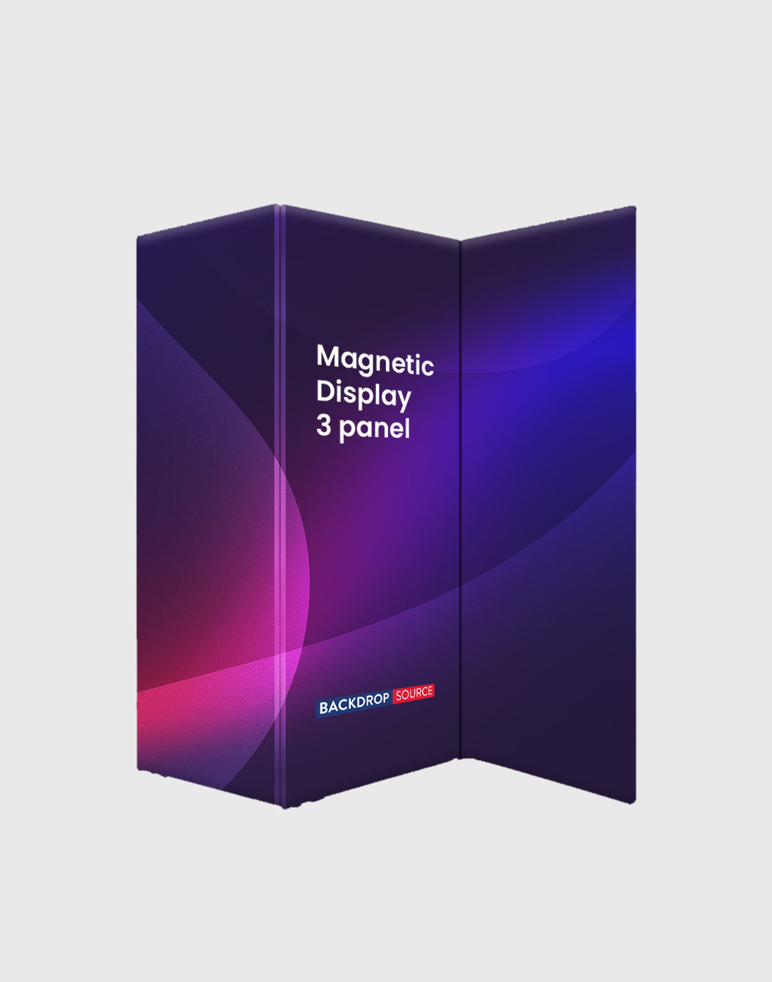 3-Panel Magnetic Partition Display | Custom Modular Walls Canada ...