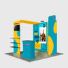 Présentoir portable 3 m x 3 m - Modèle 31 