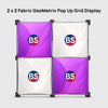 Affichage escamotable GeoMetrix Grid Display 2 x 2