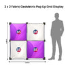 Affichage escamotable GeoMetrix Grid Display 2 x 2