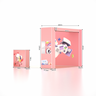 10x10 SEG Popup Booth with L-Arch Wall, LED Showcase & Counter