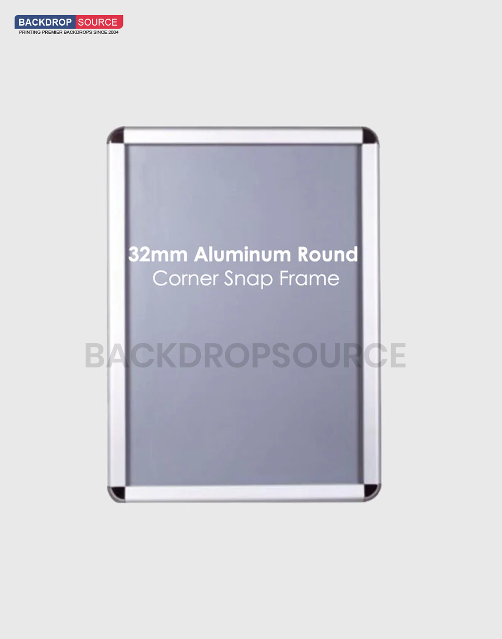 Cadre à pression en aluminium de 32 mm