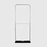 10x10 Booth Kit with Curved Wall, TV Shelf Tower & Banner