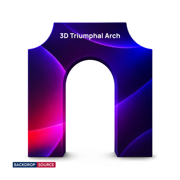 Fond d'écran 3D d'arche de triomphe 