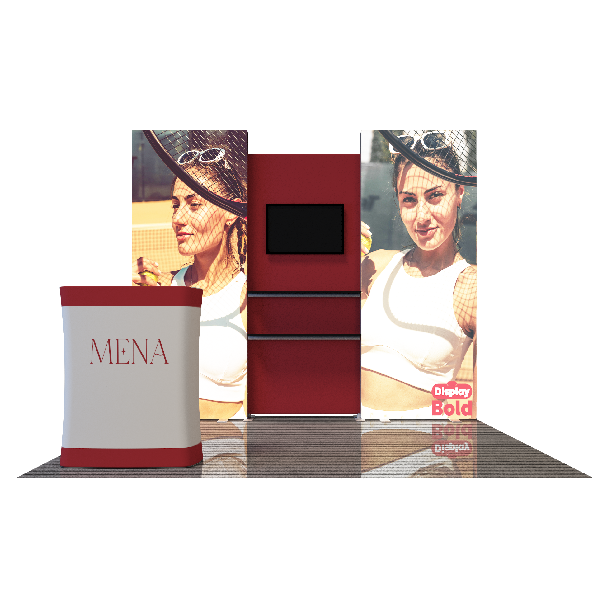 Premier 10x10 Exhibition Booth - Model 7