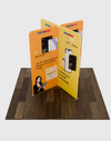 Magnetic Fabric Booth Display - Model 5 (6.5 x 6.5ft)