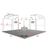 Modular Booth Kits 20ft x 20ft - Model 19
