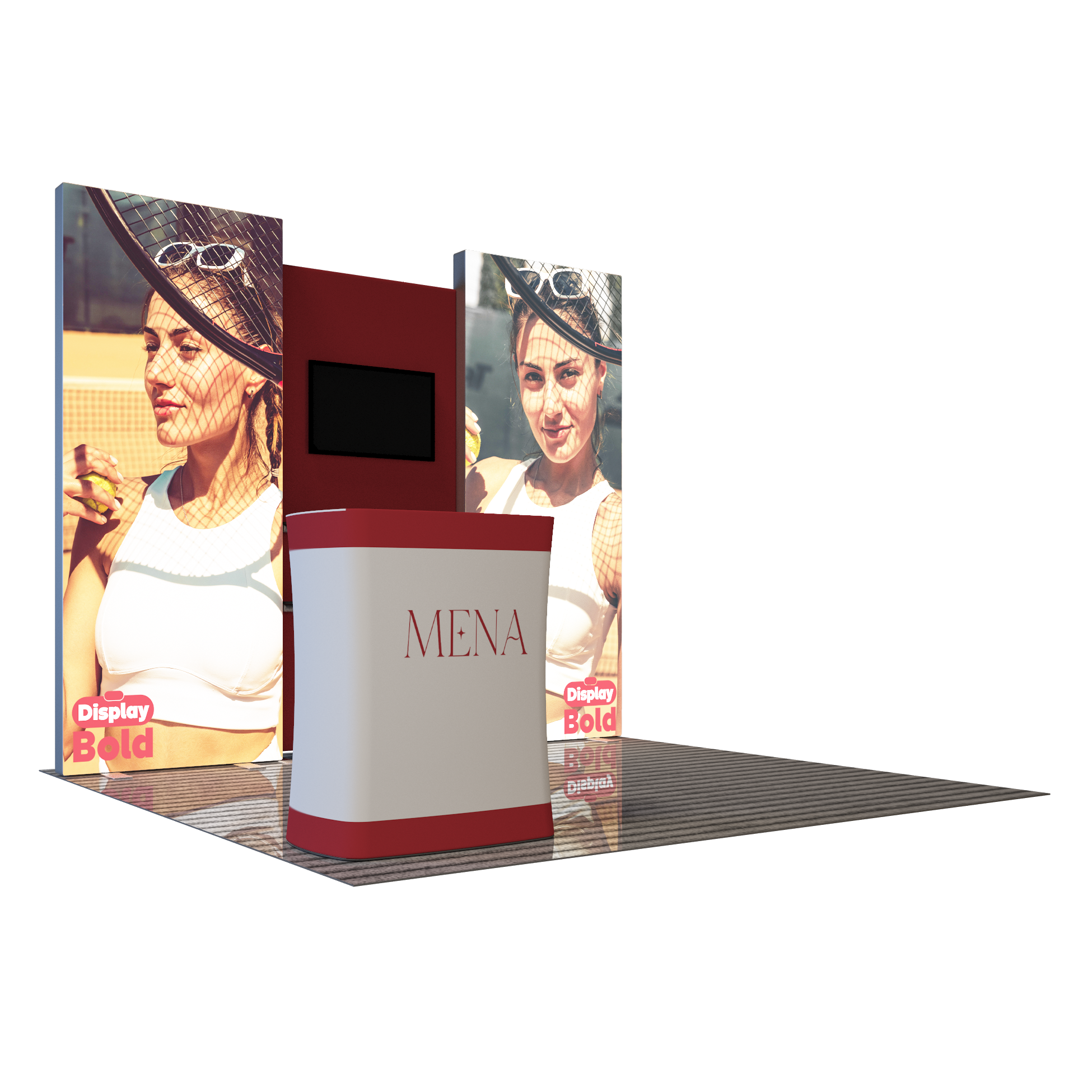 Premier 10x10 Exhibition Booth - Model 7