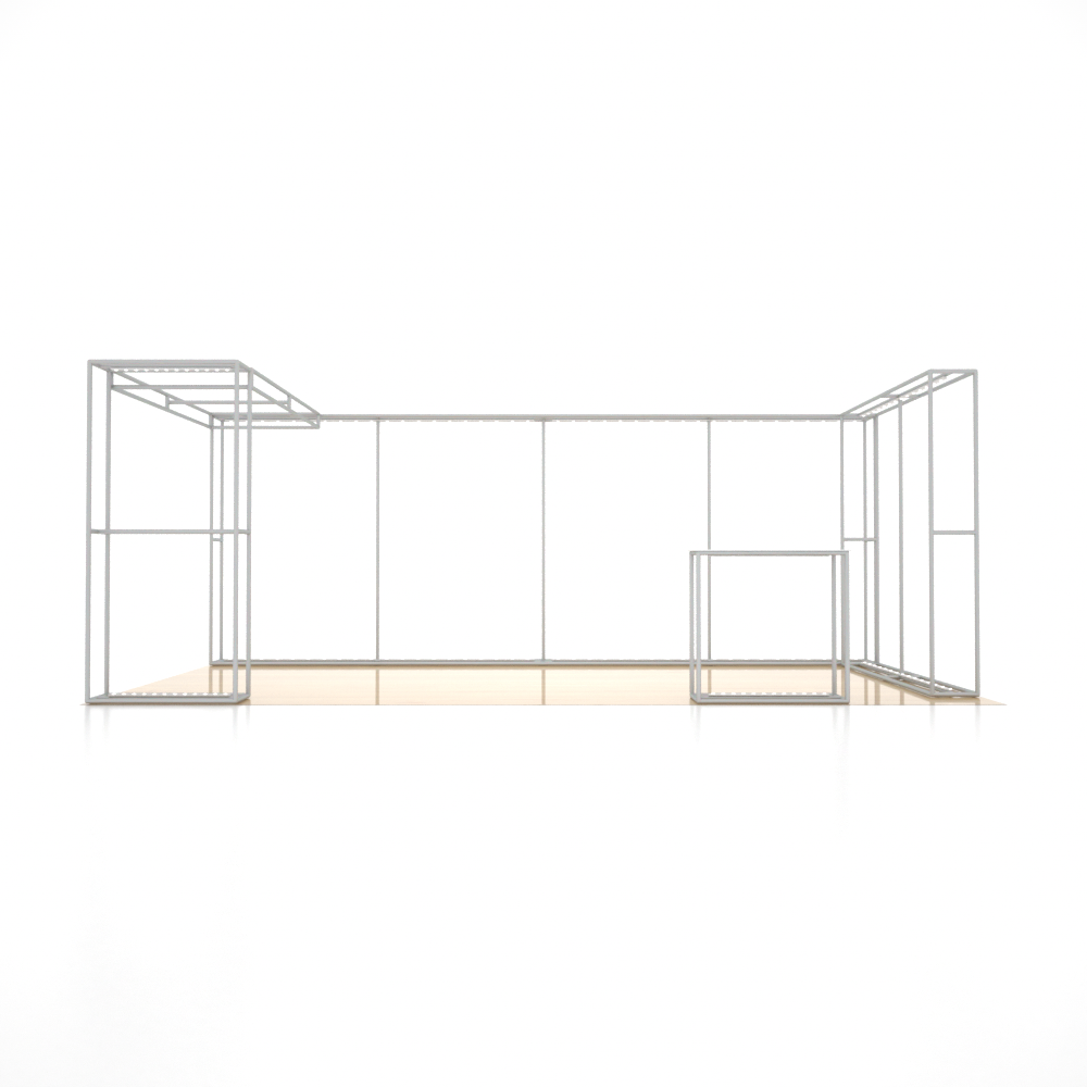 Portable Exhibit Display 10ft x 20ft - Model 19