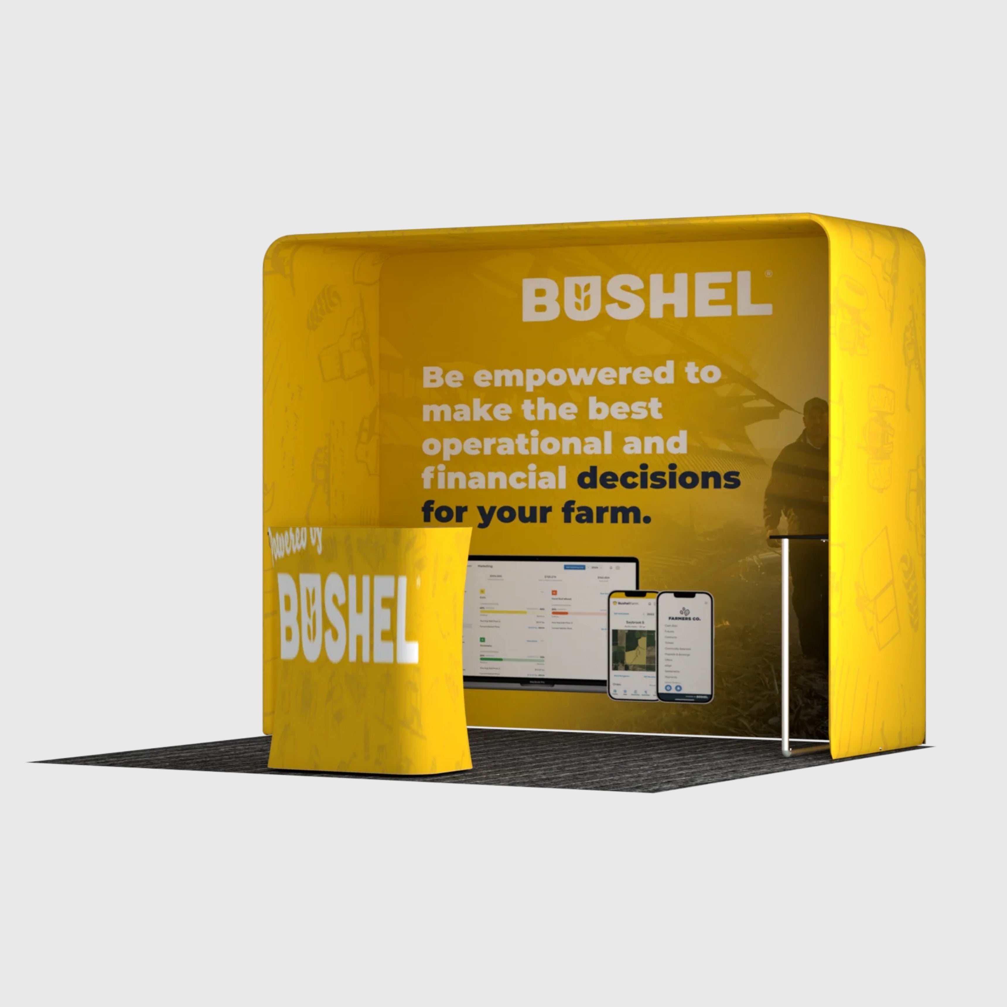Portable Exhibit Display 10ft x 10ft - Model 26