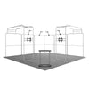 Modular Booth Kits 20ft x 20ft - Model 19