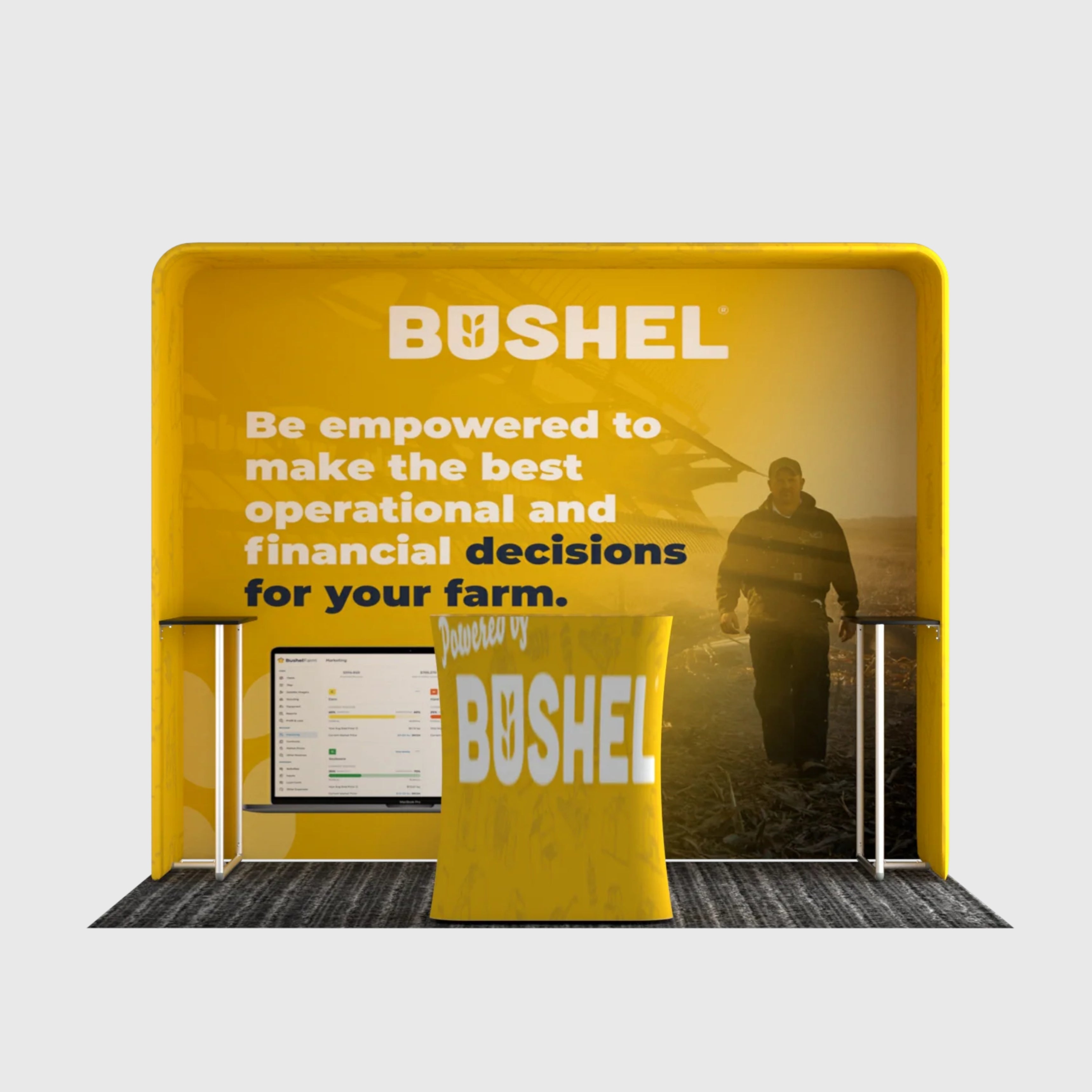 Portable Exhibit Display 10ft x 10ft - Model 26