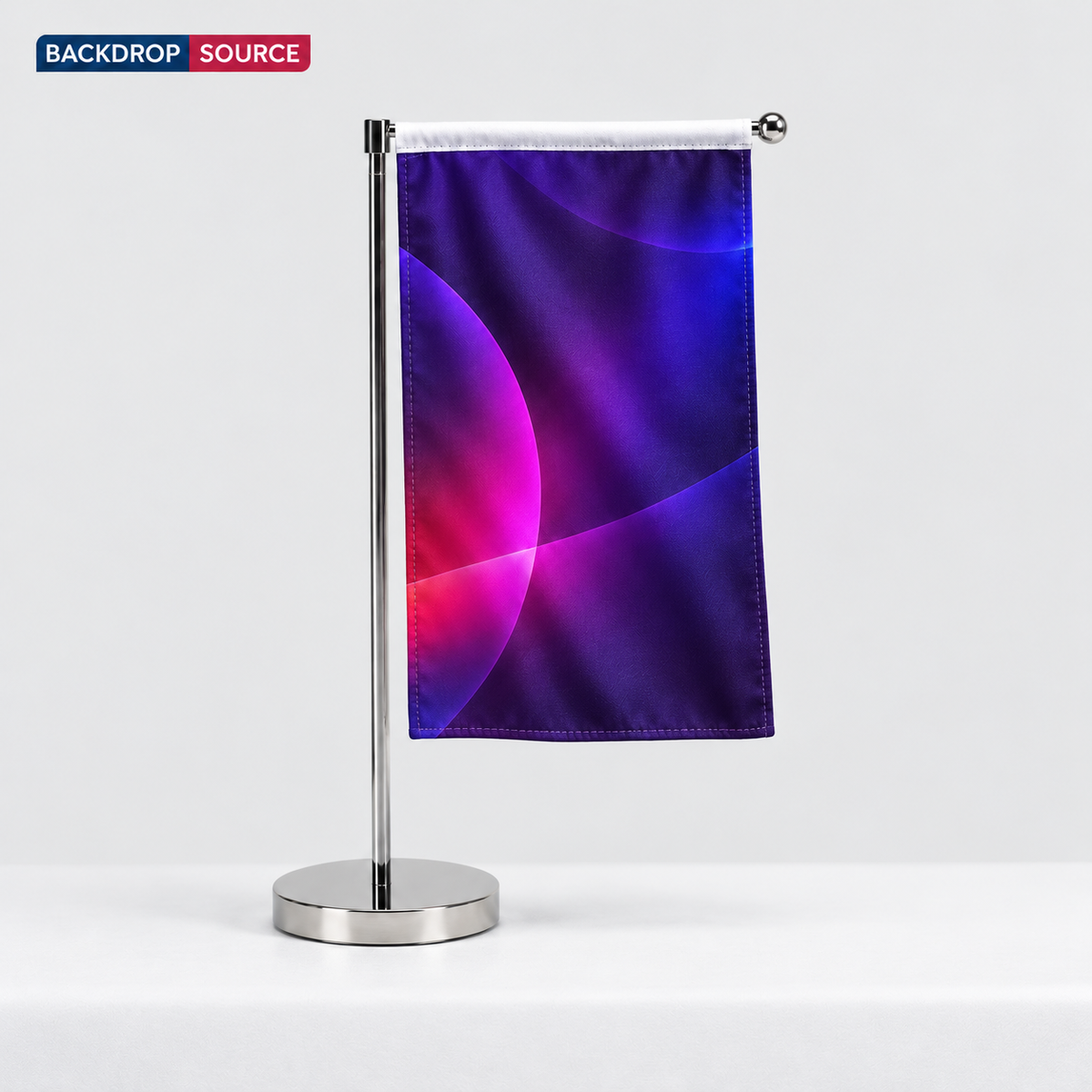 Desk Flag Pole (Double Flags)