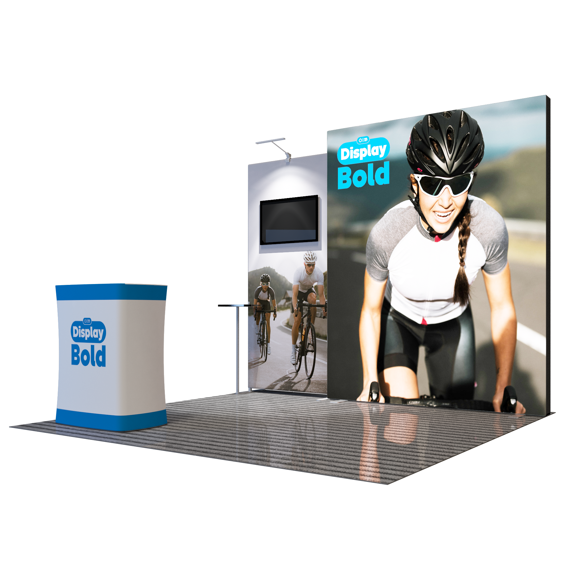 Premier 10x10 Exhibition Booth - Model 9