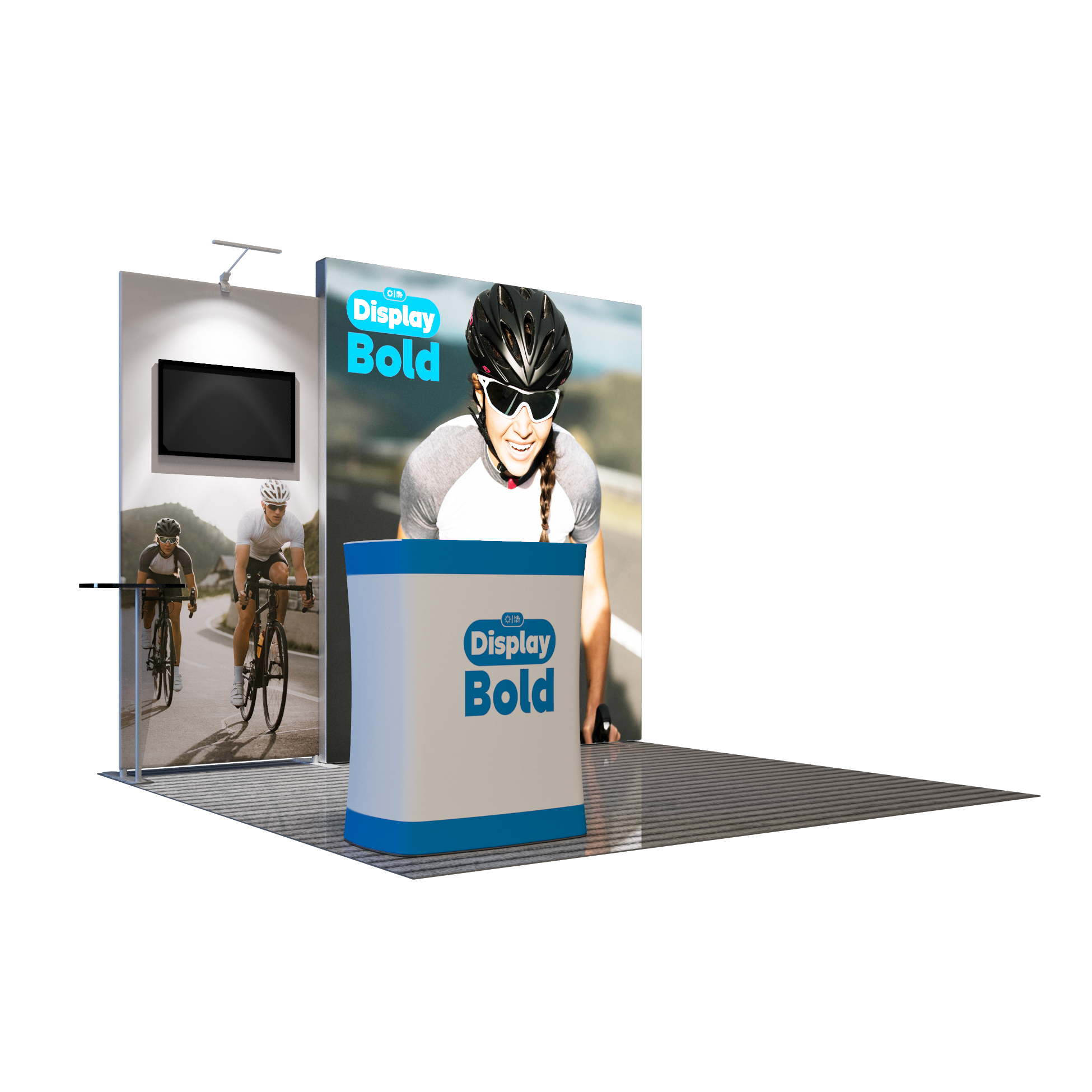 Premier 10x10 Exhibition Booth - Model 9