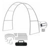 Tapered Curved Fabric Arch Display