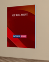 Wall-Mounted SEG Fabric Display – 1.5" Depth