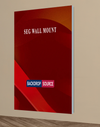 Wall-Mounted SEG Fabric Display – 1.5" Depth